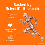 AstaDaily Astaxanthin Softgels close-up of individual softgel