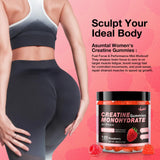 Asumtal Pure Creatine Gummies in a bowl