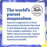 ASUTRA Magnesium Bath Flakes in a family bath time scene