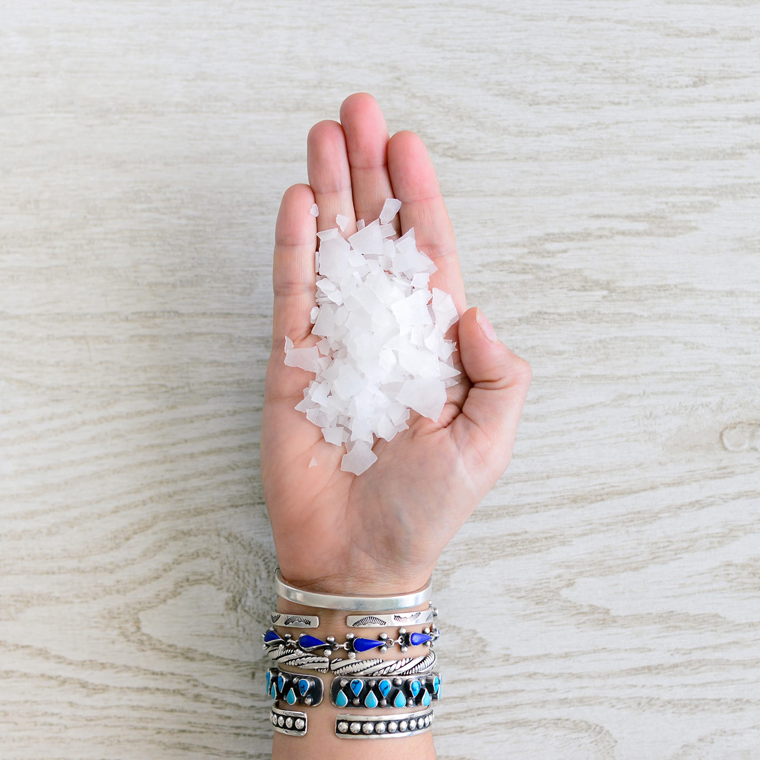 ASUTRA Magnesium Bath Flakes with ingredients list