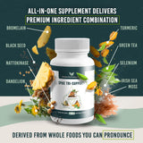 Athelas Neutraceuticals Spike Tri-Support+ back view packaging
