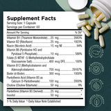 Athelas Neutraceuticals Tri-Methyl+ B Complex with other vitamins