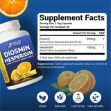 Athletic Choice Diosmin Hesperidin Supplement 1000mg side view