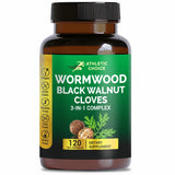 Athletic Choice Wormwood Black Walnut Clove Supplement front view