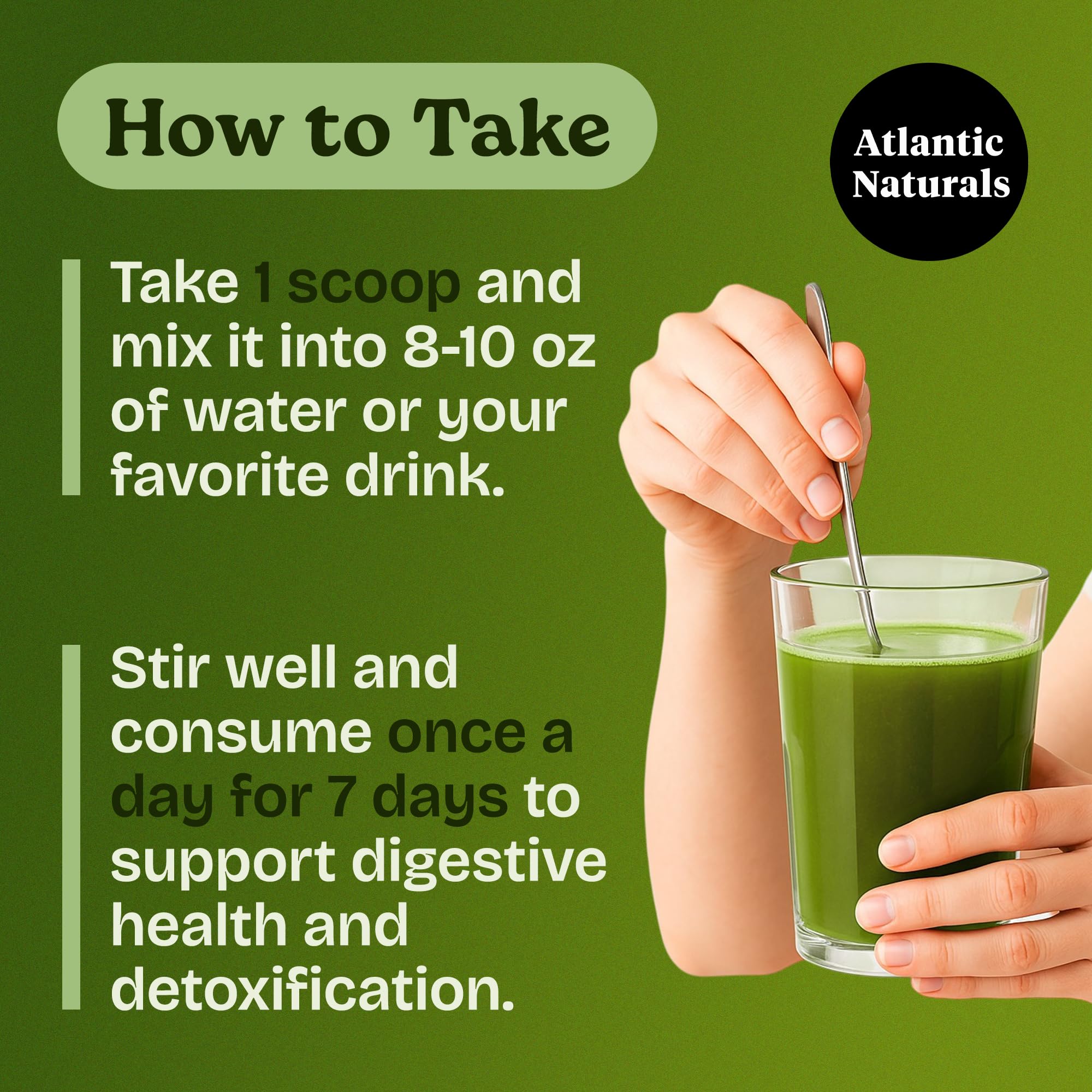 Atlantic Naturals 7 Day Cleanse Powder ingredients list