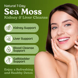 Atlantic Naturals 7 Day Cleanse Powder packaging with pineapple flavour