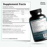 Atlantic Naturals Collagen Advanced 157 use Blend with measuring scoop