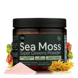 Atlantic Naturals Seamoss Greens Powder Superfood front view