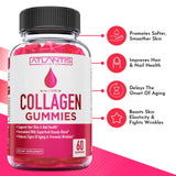 Atlantis Nutrition Collagen Gummies 200g packaging side view