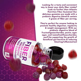 Atlantis Nutrition Fiber Gummies packaging on a kitchen counter