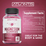 Atlantis Nutrition Magnesium Gummies in a bowl
