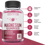 Atlantis Nutrition Magnesium Gummies packaging side view