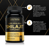 Atlantis Nutrition Shilajit Extract Capsules close-up of capsules