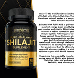 Atlantis Nutrition Shilajit Extract Capsules ingredients list