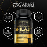 Atlantis Nutrition Shilajit Extract Capsules packaging details