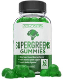 Atlantis Nutrition Super Greens Extract Blend Gummies front view