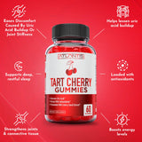 Atlantis Nutrition Tart Cherry Gummies lifestyle scene with fruits