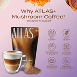 Atlas Coffee Club Latte Superblend back view packaging