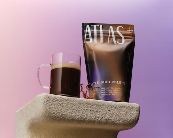 Atlas Coffee Club Latte Superblend serving suggestion
