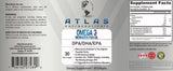 Atlas Nutraceuticals Omega 3 Fish Oil softgels in a health setting