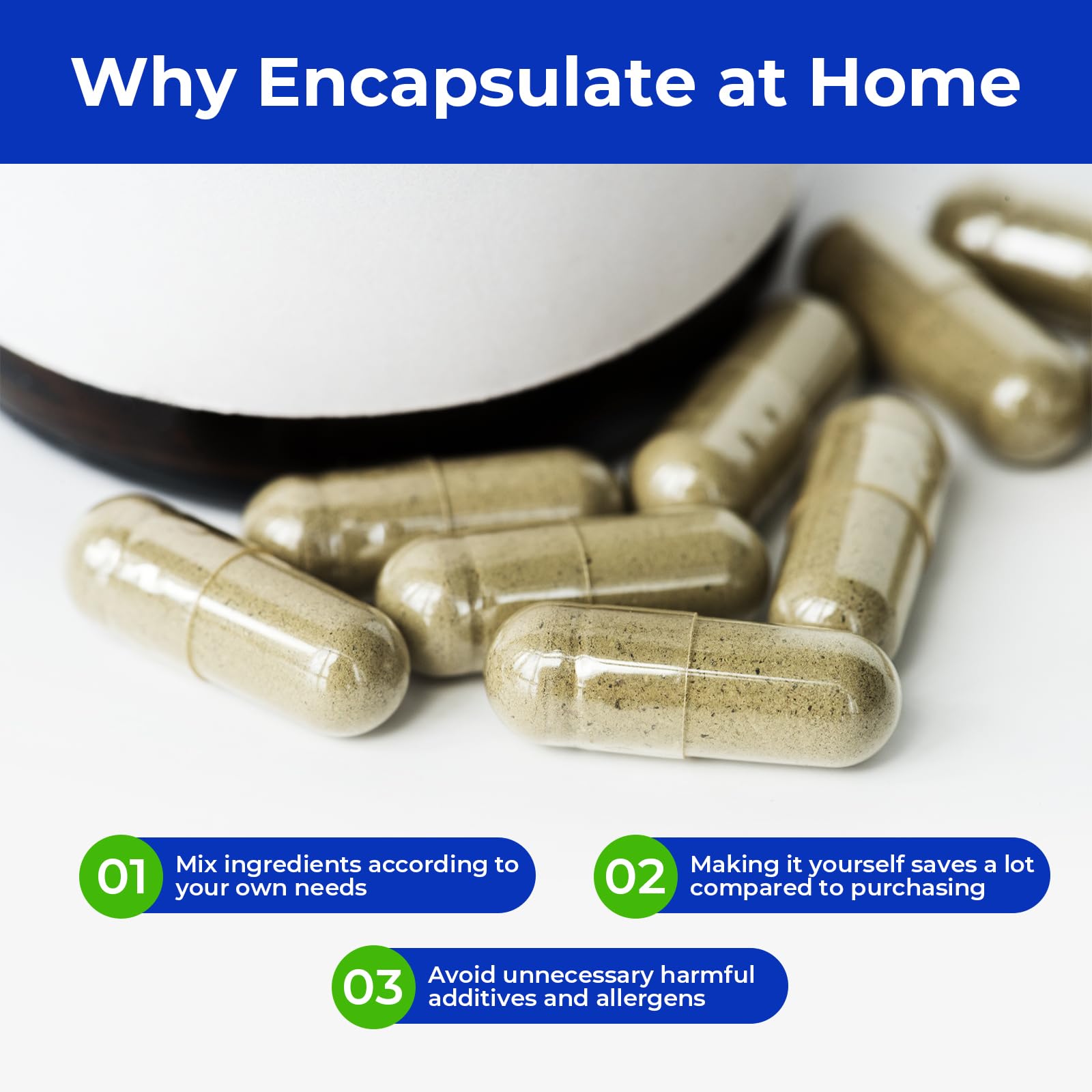 ATLEMISME Empty Vegetarian Capsules Size 000 packaging details