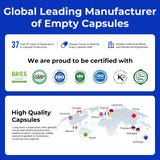ATLEMISME Empty Vegetarian Capsules Size 000 with dosage information
