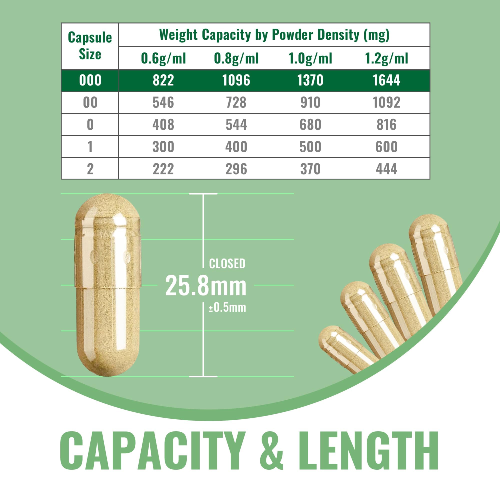 ATNreuro Empty Vegan Capsules 30g with powder