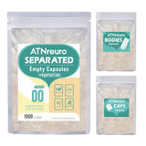 ATNreuro Empty Vegetable Capsules Size 00 front view