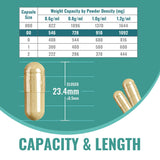 ATNreuro Empty Vegetable Capsules Size 00 packaging
