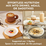 ATNreuro Lion's Mane Mushroom Powder serving suggestion in a smoothie