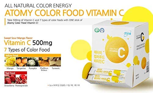 ATOMY Colorfood Vitamin C 180g packaging details