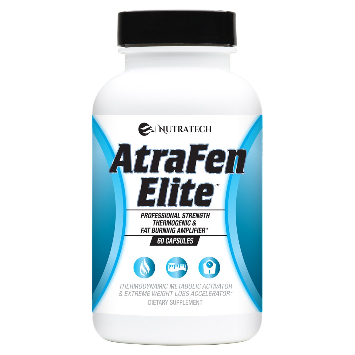Atrafen Elite Fat Burner 50g front view with packaging