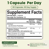 ATTAYA Berberine Phytosome Supplement capsule close-up