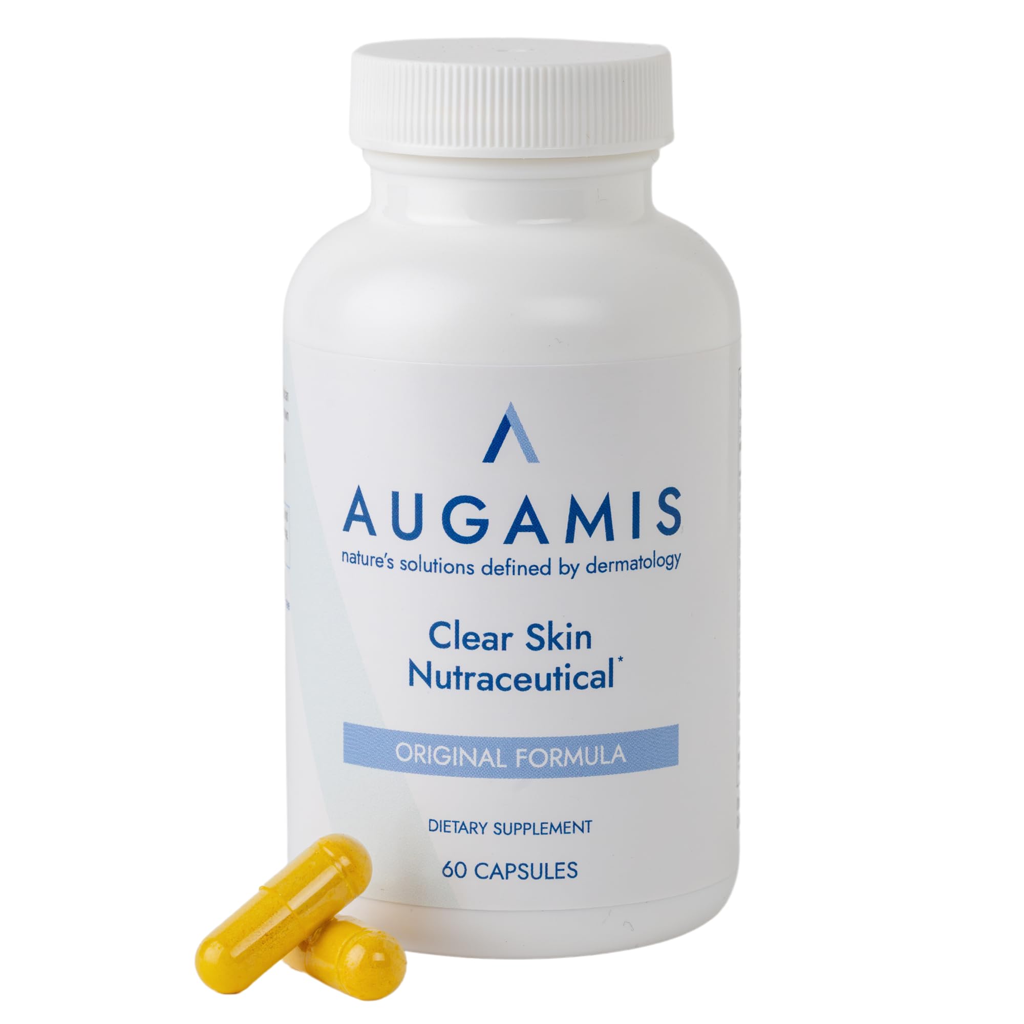 Augamis Niacin B3 Supplement 60 capsules front view