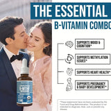 Auivty Methyl Folate + B12 Drops packaging side view