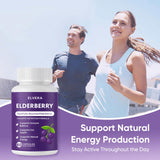 Aultink Elderberry Supplement with a measuring spoon