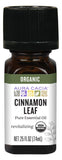 Aura Cacia Cinnamon Leaf Essential Oil 0.25 fl. oz. front view