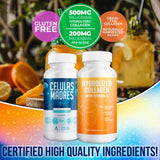 AURA VITAMINS Collagen Supplement 109g capsules close-up