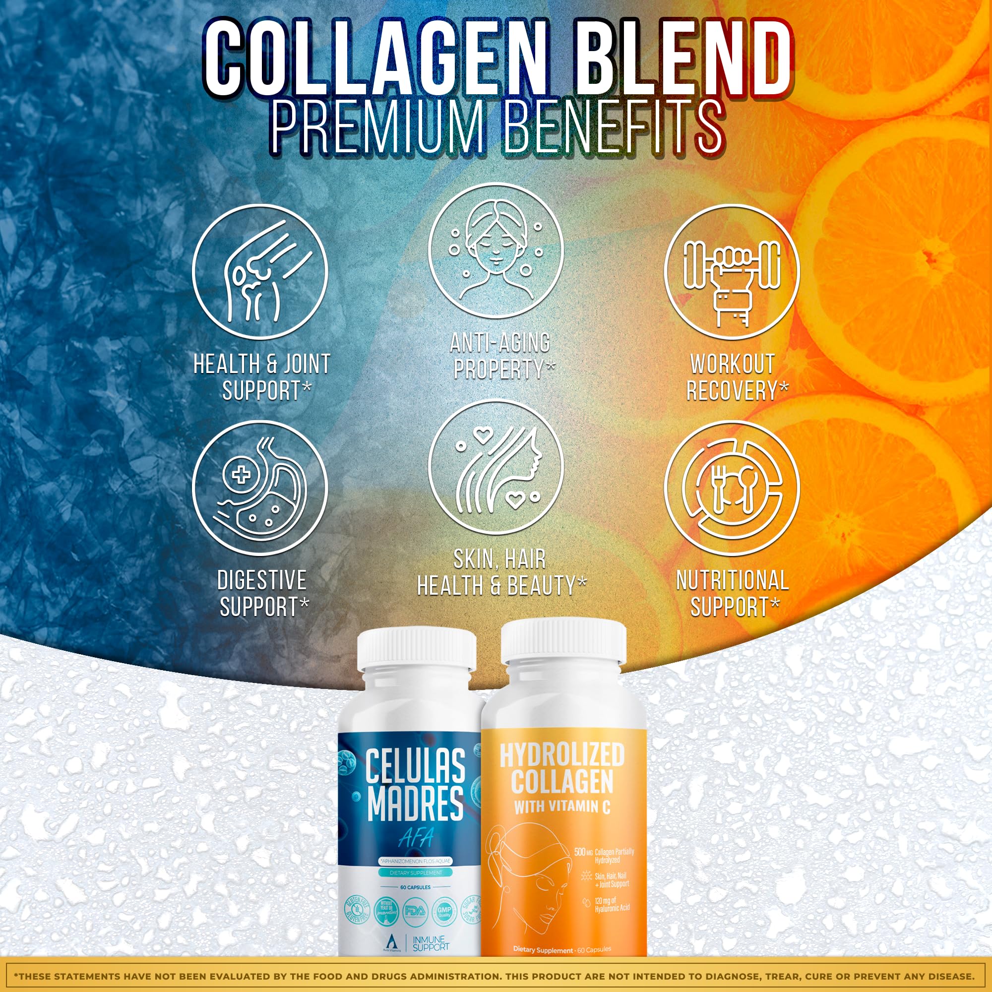 AURA VITAMINS Collagen Supplement 109g ingredients list