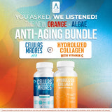 AURA VITAMINS Collagen Supplement 109g side view