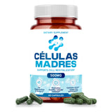 AURA VITAMINS Stem Cell 500mg Capsules front view with packaging