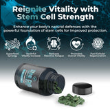 AURA VITAMINS Stem Cell Capsules 1,000mg bottle with label