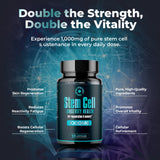 AURA VITAMINS Stem Cell Capsules 1,000mg side view