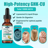 AuraraNeNourish GHK-Cu Copper Peptide Liquid Drops with dropper