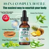 AuraraNeNourish GLP-1 Drops bottle side view