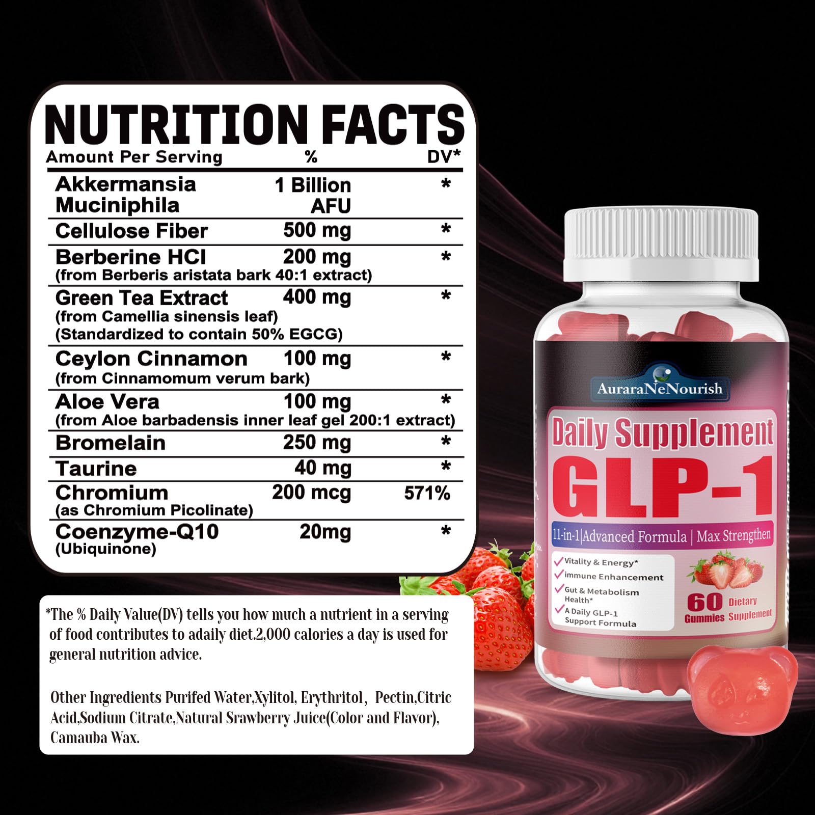 AuraraNeNourish GLP-1 Support Gummies lifestyle scene