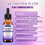 AuraraNeNourish Myo-Inositol & D-Chiro Inositol Supplement 60ml side view