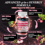 AuraraNeNourish NMN Supplement 1000mg gummies packaging