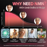 AuraraNeNourish NMN Supplement 1000mg gummies with natural strawberry flavour