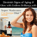 Auri Cordyceps Elixir 2000mg in a natural setting